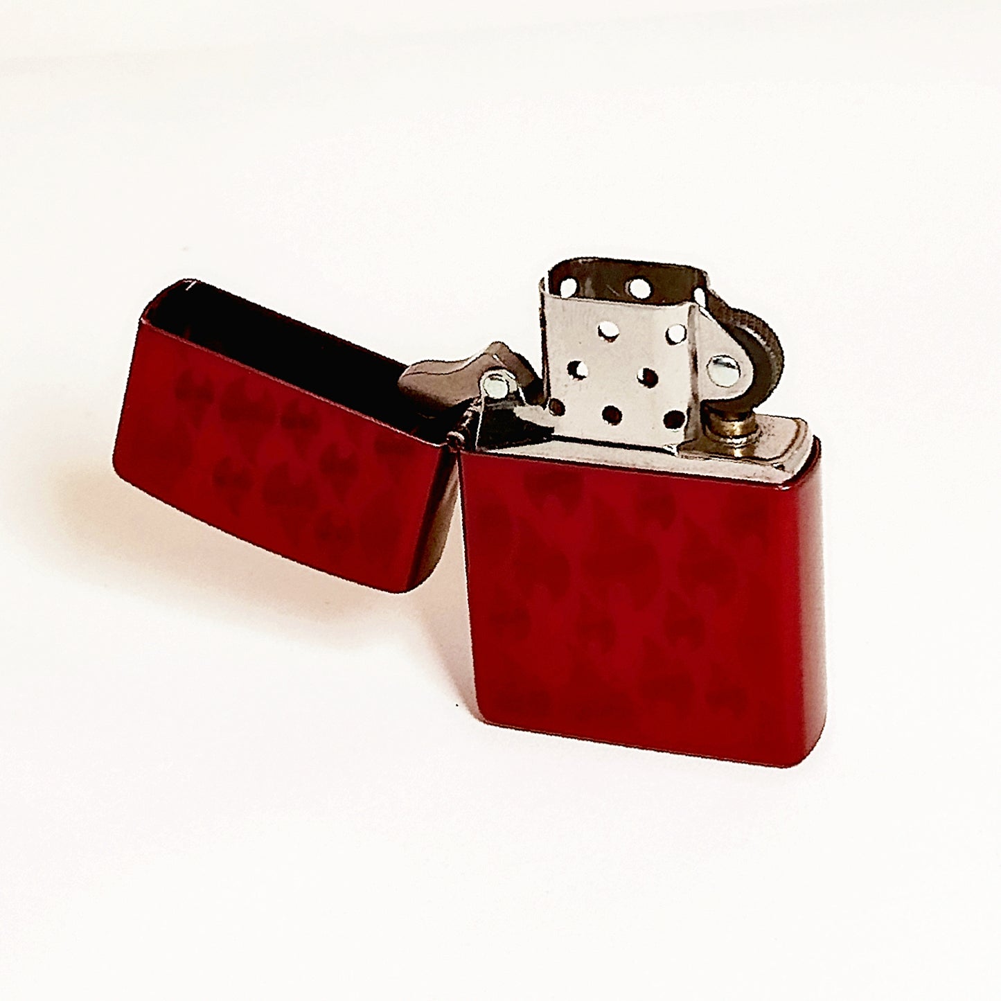 Fosforera Zippo Roja llamas -Estilo, potencia y Actitud